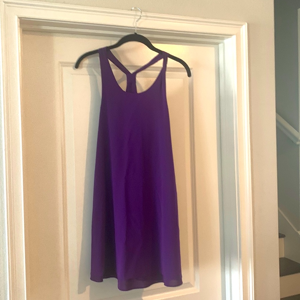 Alice + Olivia purple mini dress - medium